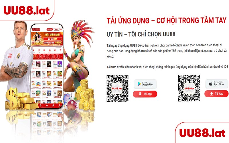 Hướng dẫn tải app UU88