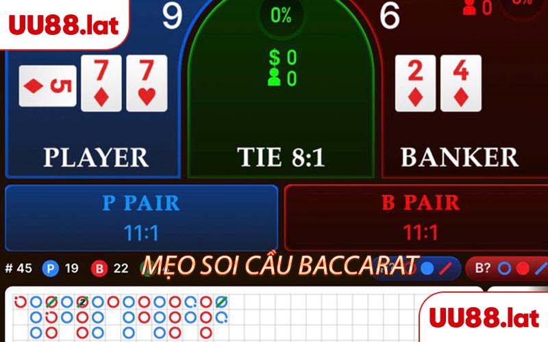 Mẹo soi cầu baccarat