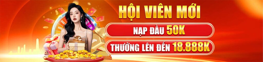 UU88 thưởng hội viên mới nạp đầu tặng 50k