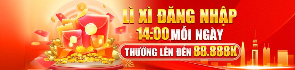UU88 thưởng lì xì đăng nhập không giới hạn