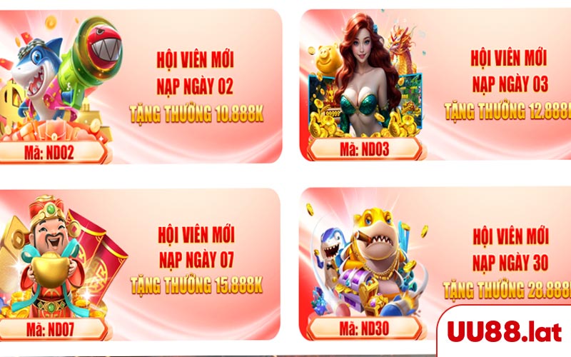Tổng hợp các chương trình khuyến mãi nạp lần đầu HOT nhất